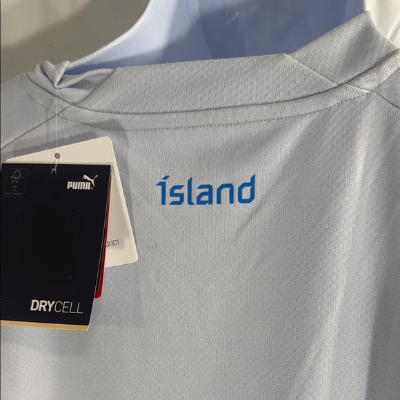 PUMA MEN'S AWAY ICELAND NATIONAL TEAM JERSEY SIZE LARGE NWT - Picture 8 of 10